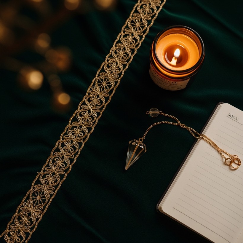 Crystal pendulum for divination